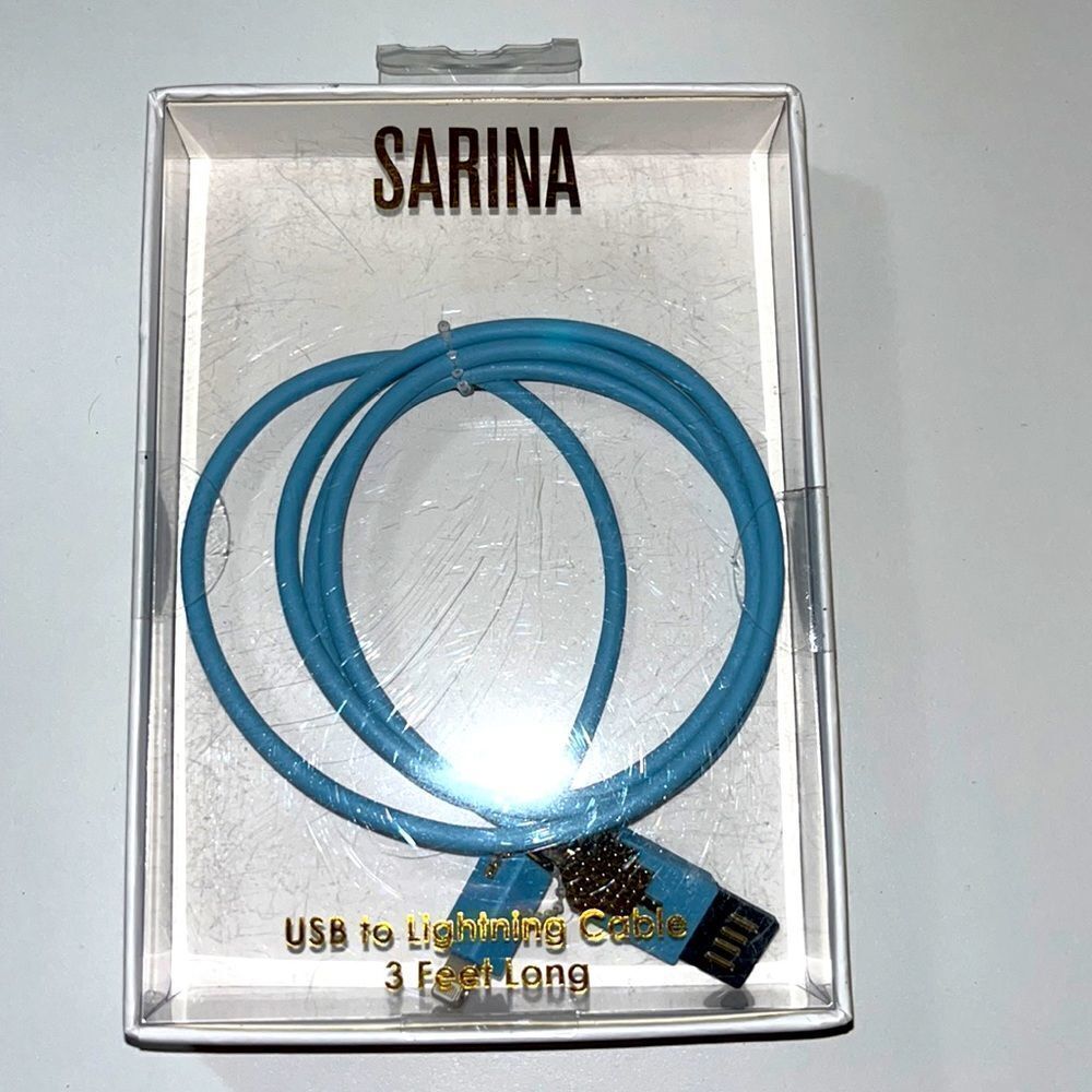 Sarina usb to Lightning cable 3 feet long New